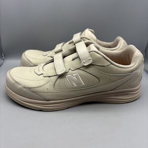 New Balance 577 Abzorb Bone Leather Dual Strap Walking Shoes Men’s Size 13 4E